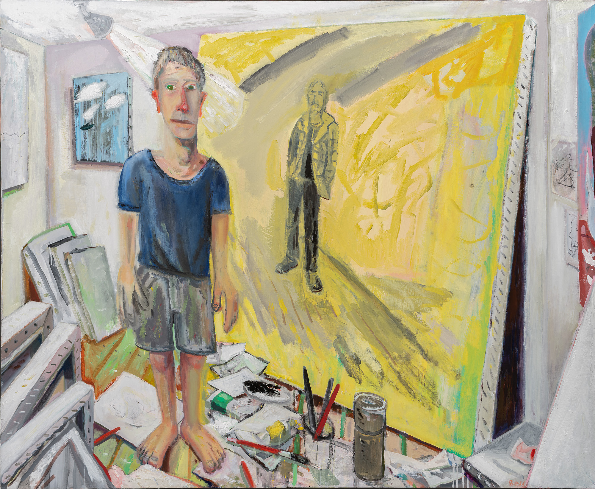 STARTING A PORTRAIT OF MARK MORDUE Moran Arts